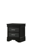 Amalia Black Nightstand - B6918-2 - Bien Home Furniture & Electronics