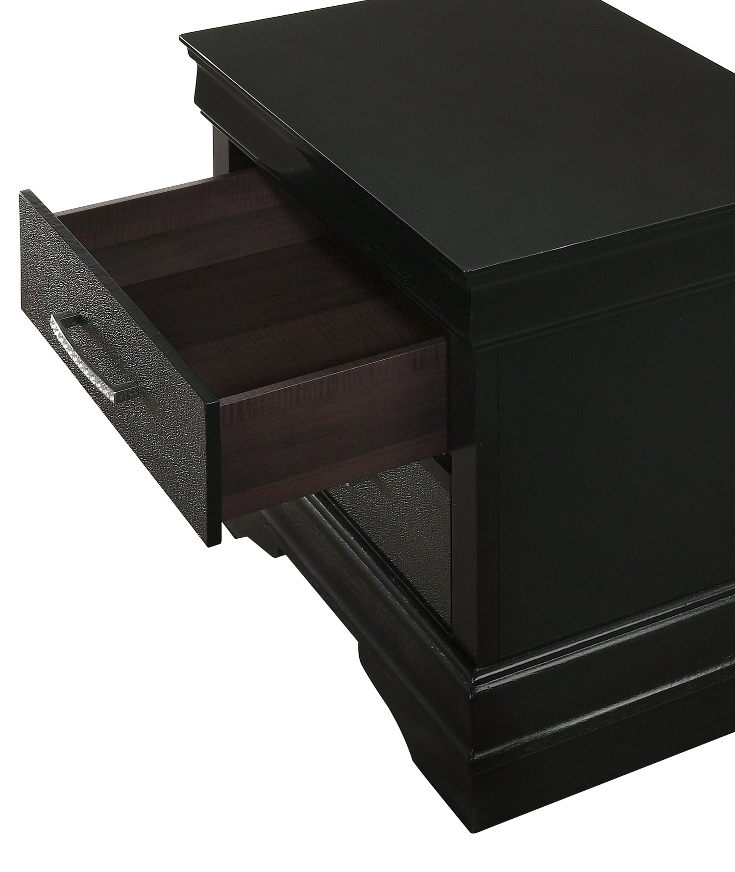 Amalia Black Nightstand - B6918-2 - Bien Home Furniture & Electronics