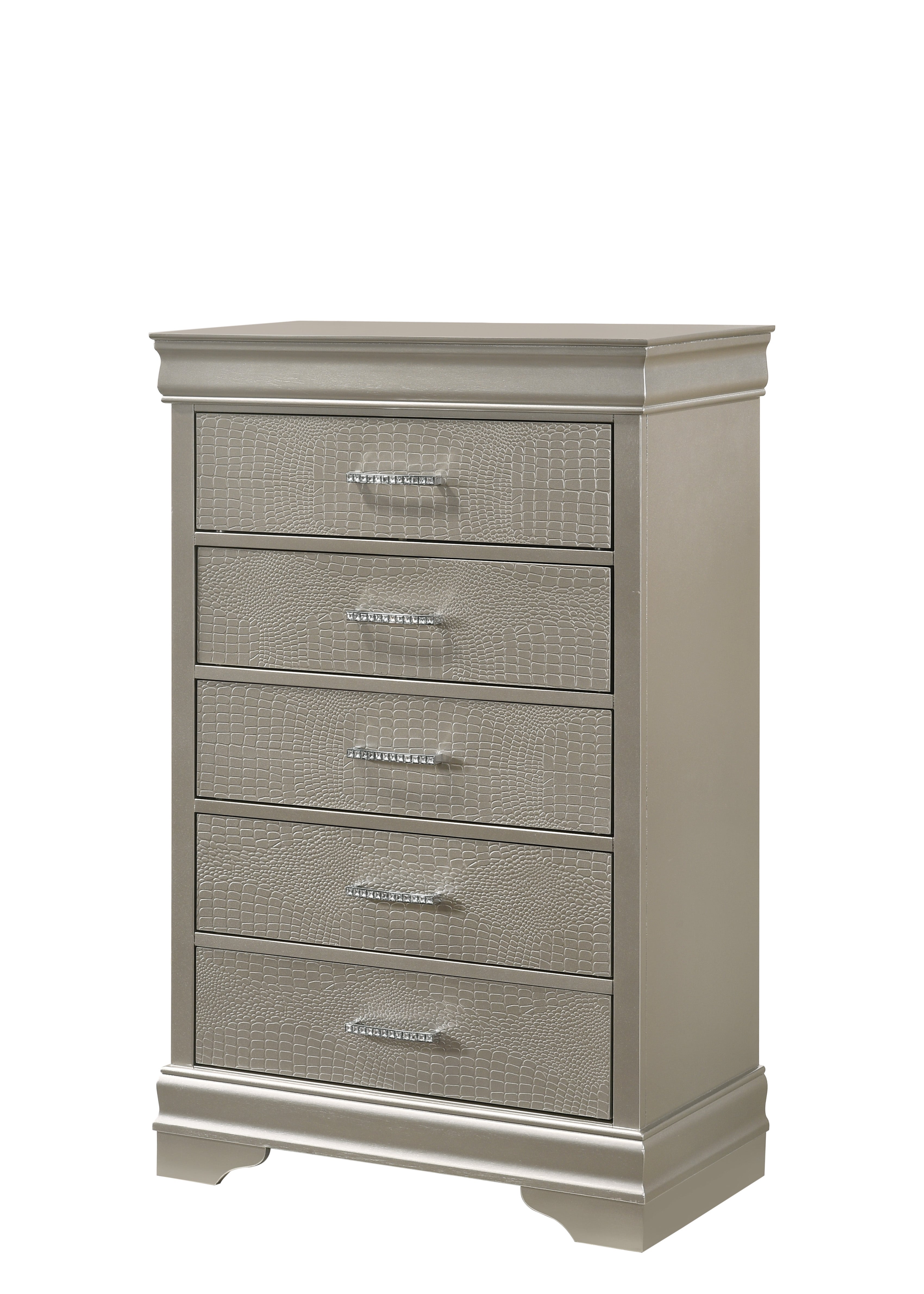 Amalia Silver Chest - B6910-4 - Bien Home Furniture & Electronics