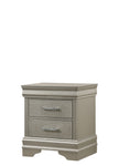 Amalia Silver Nightstand - B6910-2 - Bien Home Furniture & Electronics