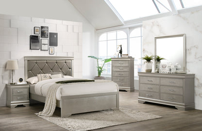 Amalia Silver Panel Youth Bedroom Set - SET | B6910-T-HBFB | B6910-FT-RAIL | B6910-1 | B6910-11 - Bien Home Furniture &amp; Electronics