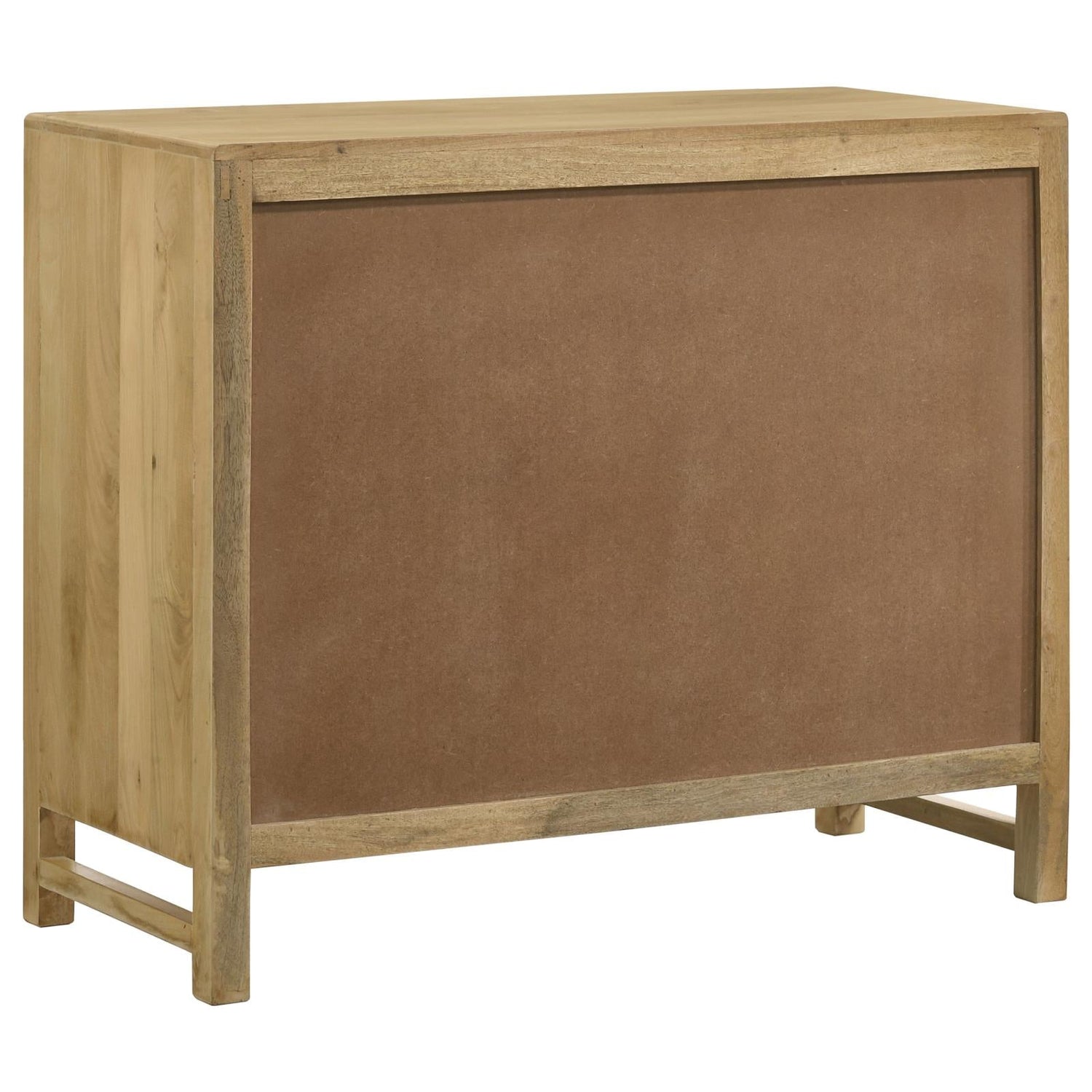 Amaryllis Natural Rectangular 2-Door Accent Cabinet - 953555 - Bien Home Furniture & Electronics