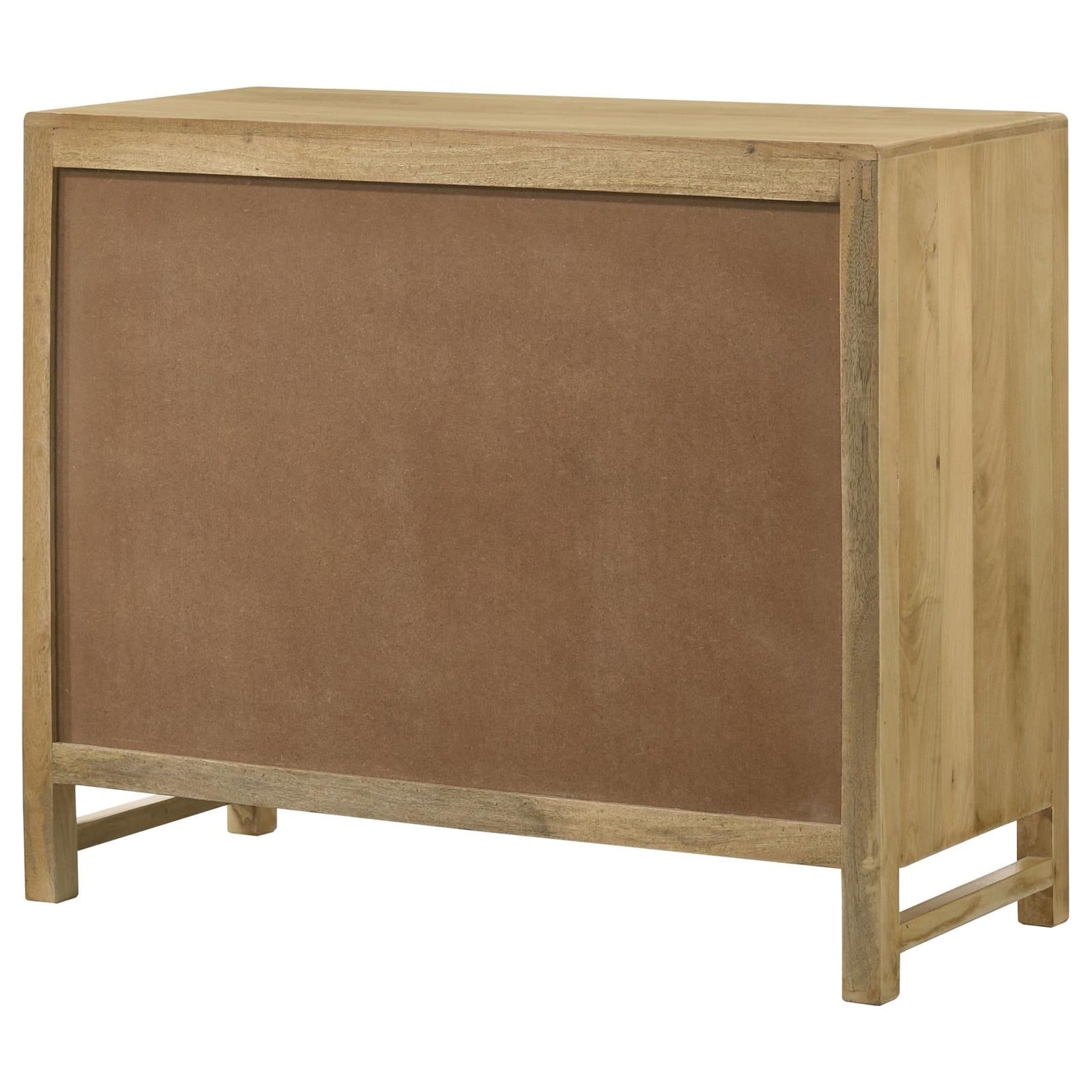 Amaryllis Natural Rectangular 2-Door Accent Cabinet - 953555 - Bien Home Furniture & Electronics