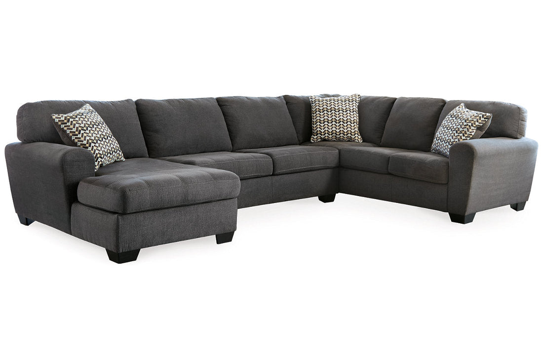 Ambee Slate 3-Piece Sectional with Chaise - 28620S1 - Bien Home Furniture & Electronics