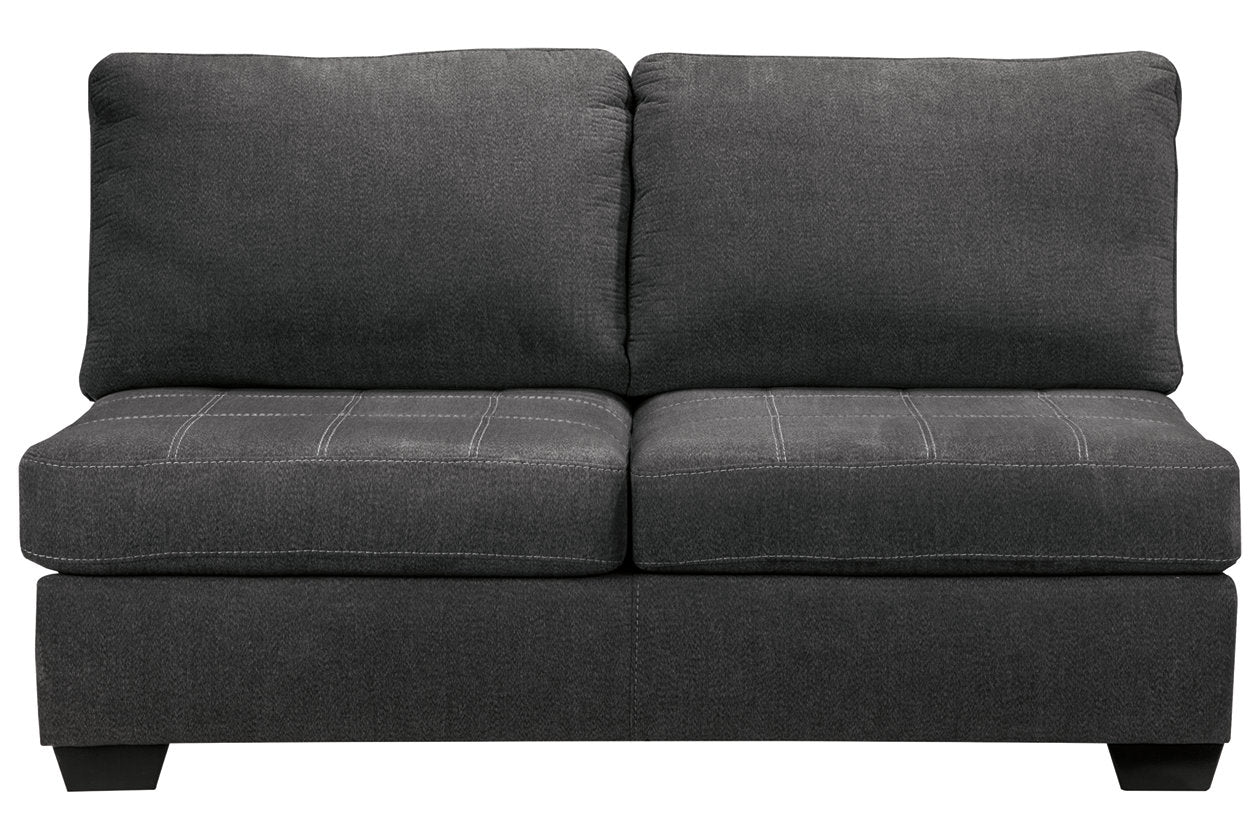 Ambee Slate Armless Loveseat - 2862034 - Bien Home Furniture & Electronics