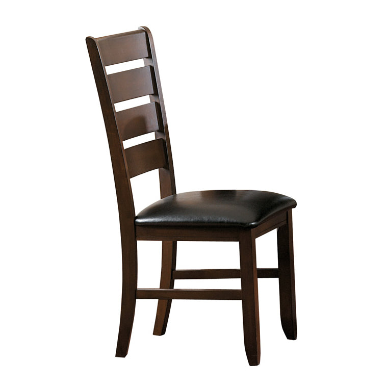 Ameillia Dark Oak Side Chair, Set of 2 - 586S - Bien Home Furniture &amp; Electronics