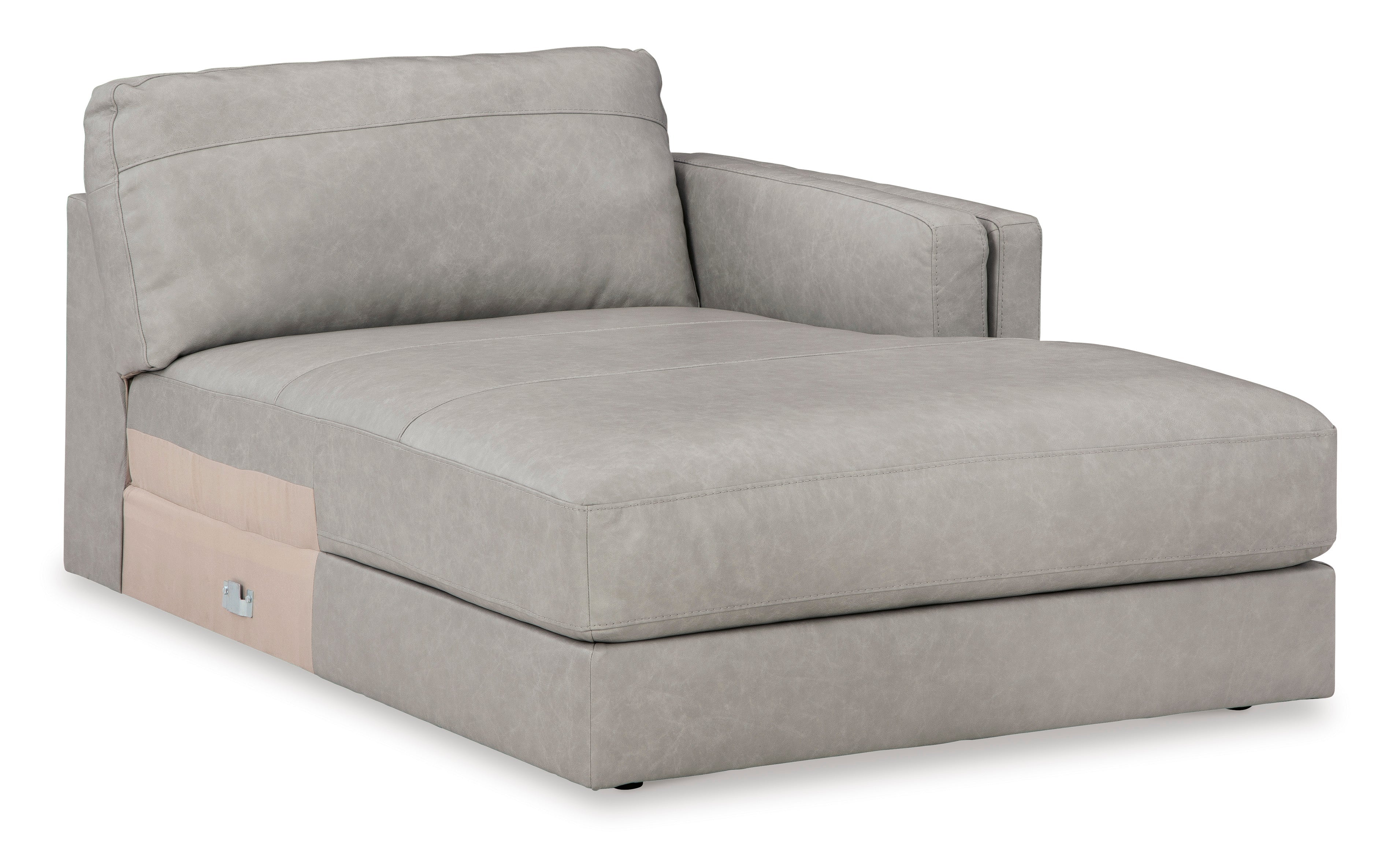 Amiata Glacier Leather 2-Piece RAF Sectional - SET | 5740417 | 5740466 - Bien Home Furniture & Electronics
