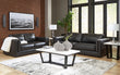 Amiata Onyx Leather Living Room Set - SET | 5740538 | 5740535 - Bien Home Furniture & Electronics