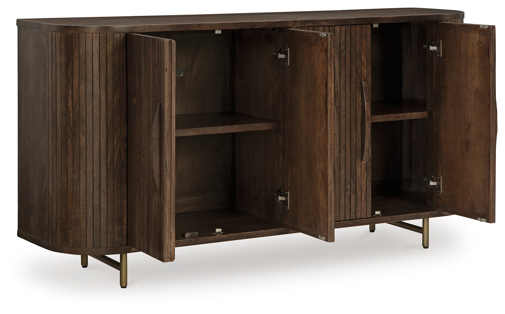 Amickly Dark Brown Accent Cabinet - A4000571 - Bien Home Furniture &amp; Electronics