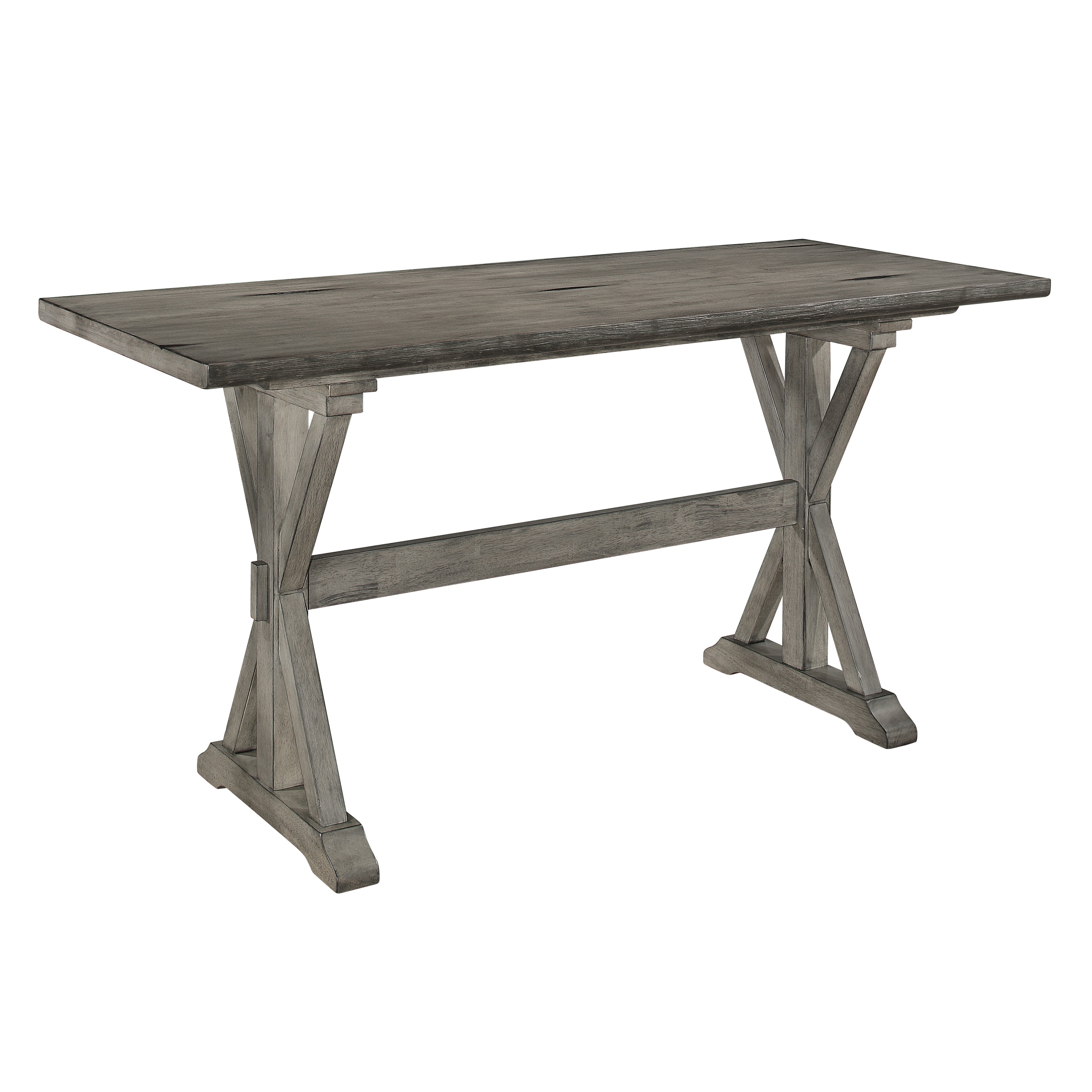 Amsonia Gray/White Counter Height Set - SET | 5602-36 | 5602-24WT(2) - Bien Home Furniture & Electronics
