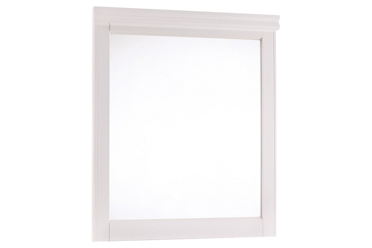 Anarasia White Bedroom Mirror (Mirror Only) - B129-36 - Bien Home Furniture & Electronics