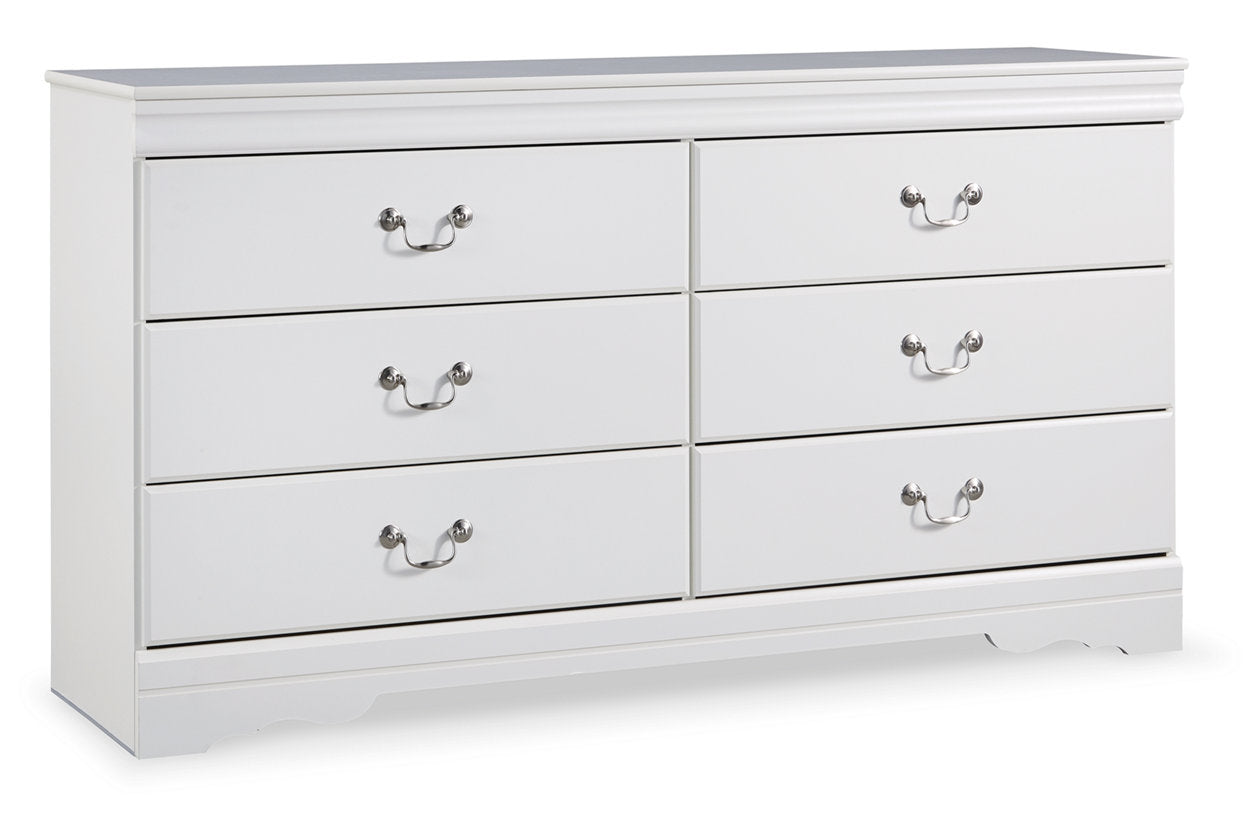 Anarasia White Dresser - B129-31 - Bien Home Furniture & Electronics