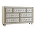 Antonella Ivory/Camel 7-Drawer Upholstered Dresser - 223523 - Bien Home Furniture & Electronics