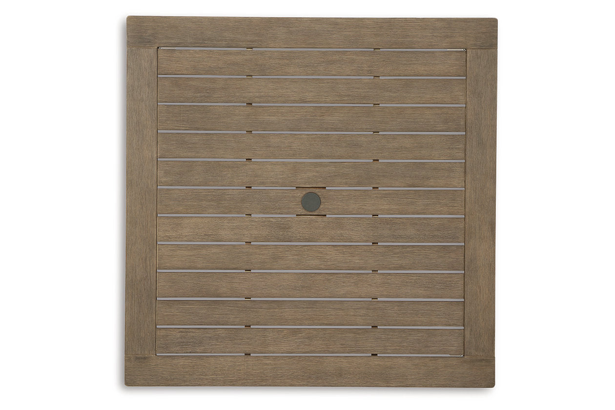 Aria Plains Brown Outdoor Dining Table - P359-615 - Bien Home Furniture & Electronics