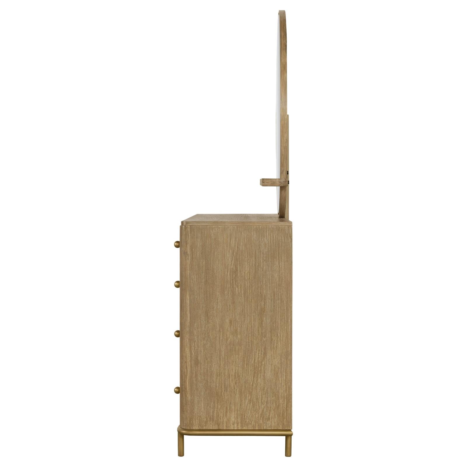 Arini 8-drawer Dresser with Mirror Sand Wash - 224303M - Bien Home Furniture & Electronics