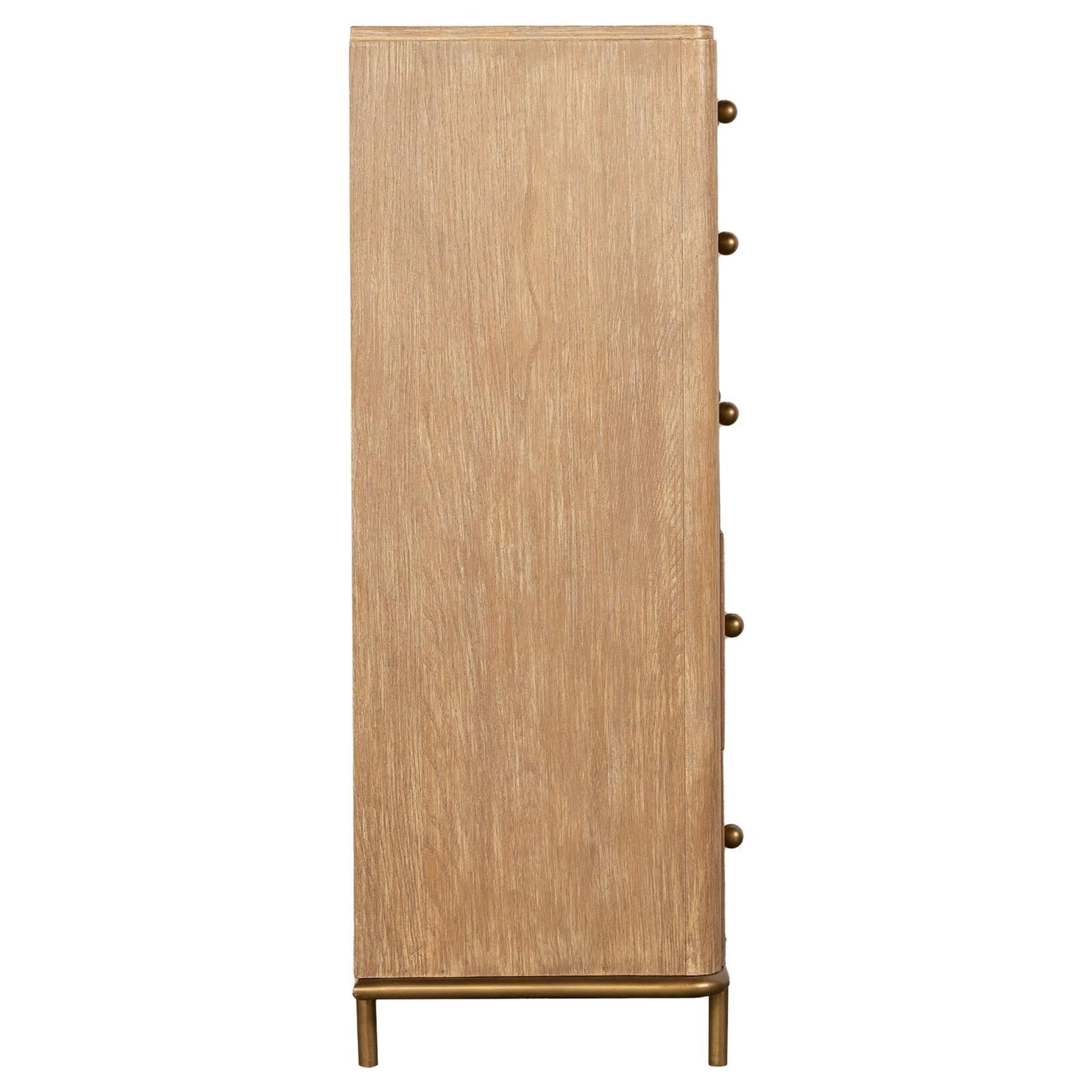 Arini Sand Wash 5-Drawer Chest - 224305 - Bien Home Furniture & Electronics