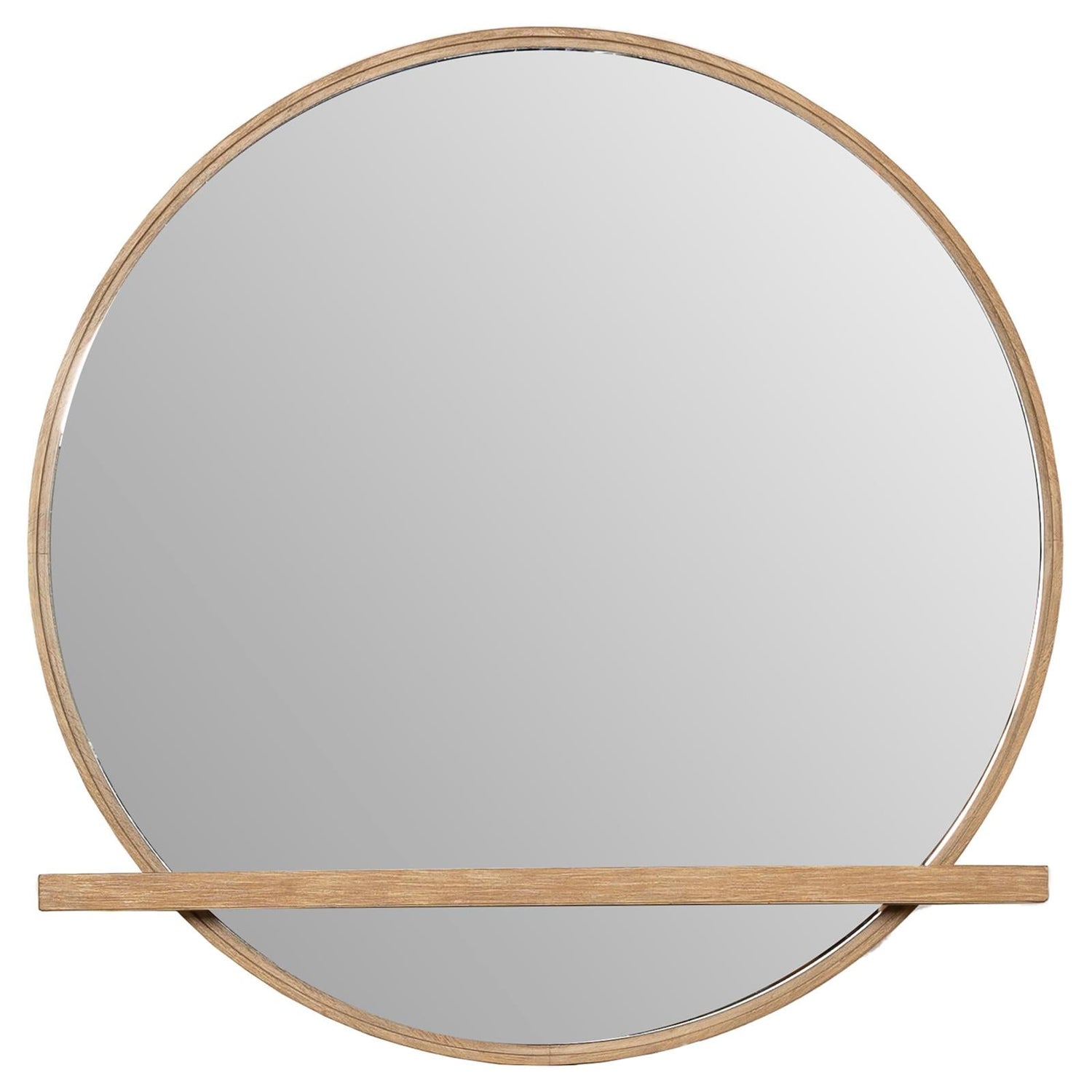 Arini Sand Wash Round Dresser Mirror - 224304 - Bien Home Furniture & Electronics