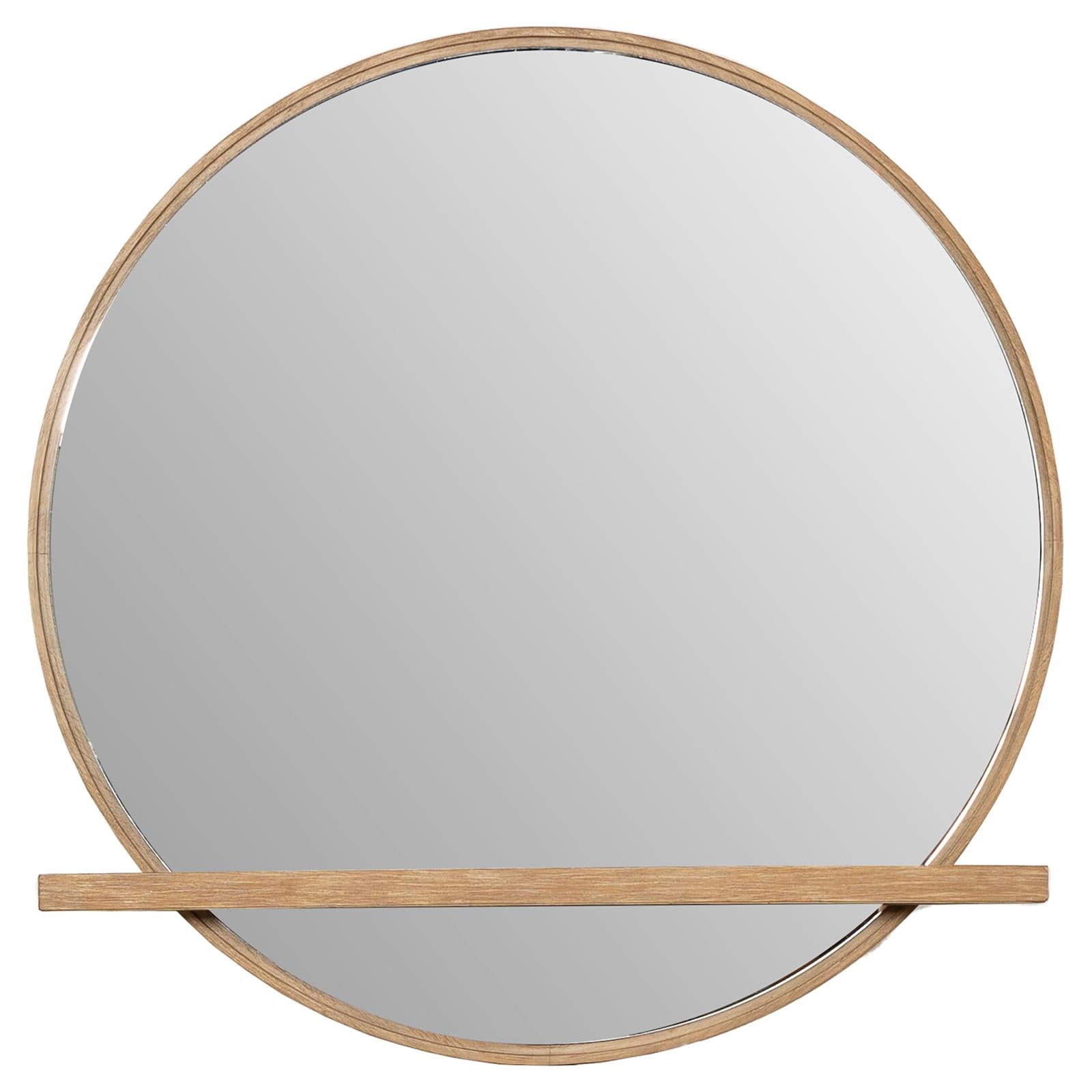 Arini Sand Wash Round Dresser Mirror - 224304 - Bien Home Furniture & Electronics