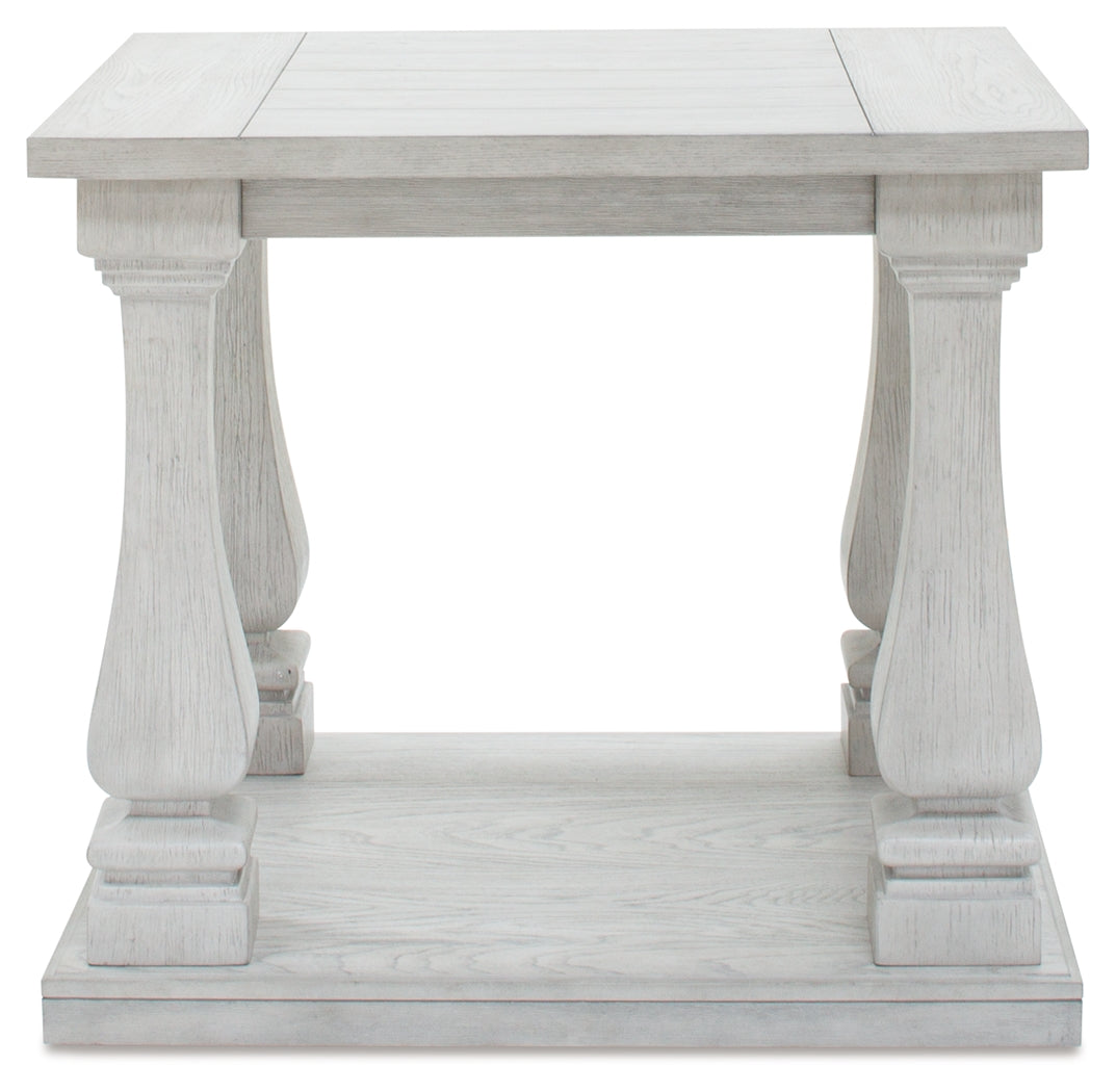 Arlendyne Antique White End Table - T747-3 - Bien Home Furniture & Electronics