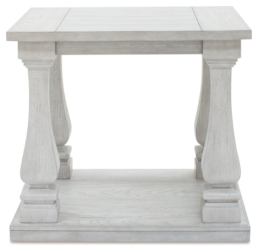 Arlendyne Antique White End Table - T747-3 - Bien Home Furniture &amp; Electronics