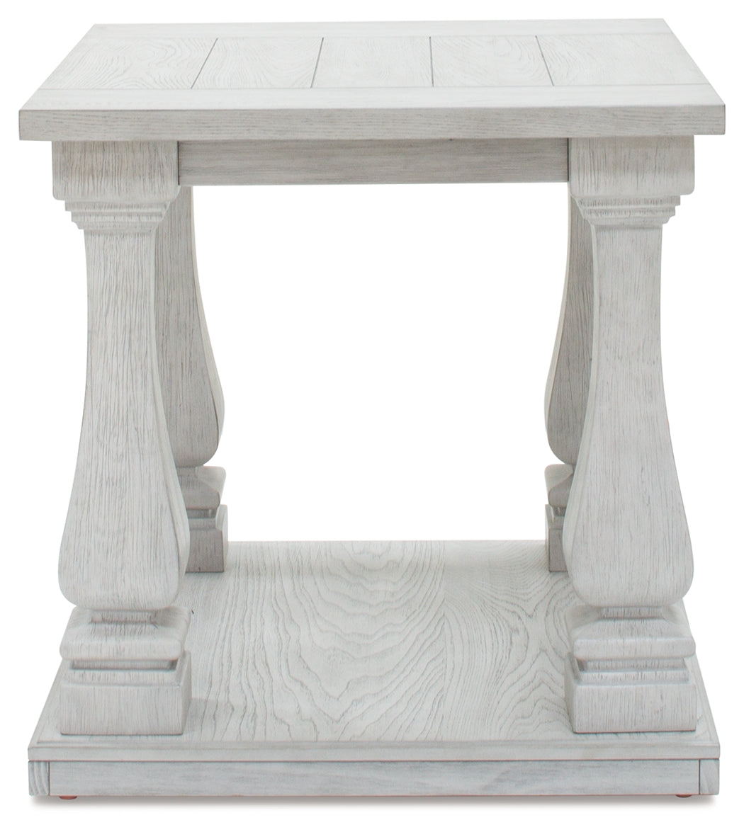 Arlendyne Antique White End Table - T747-3 - Bien Home Furniture & Electronics