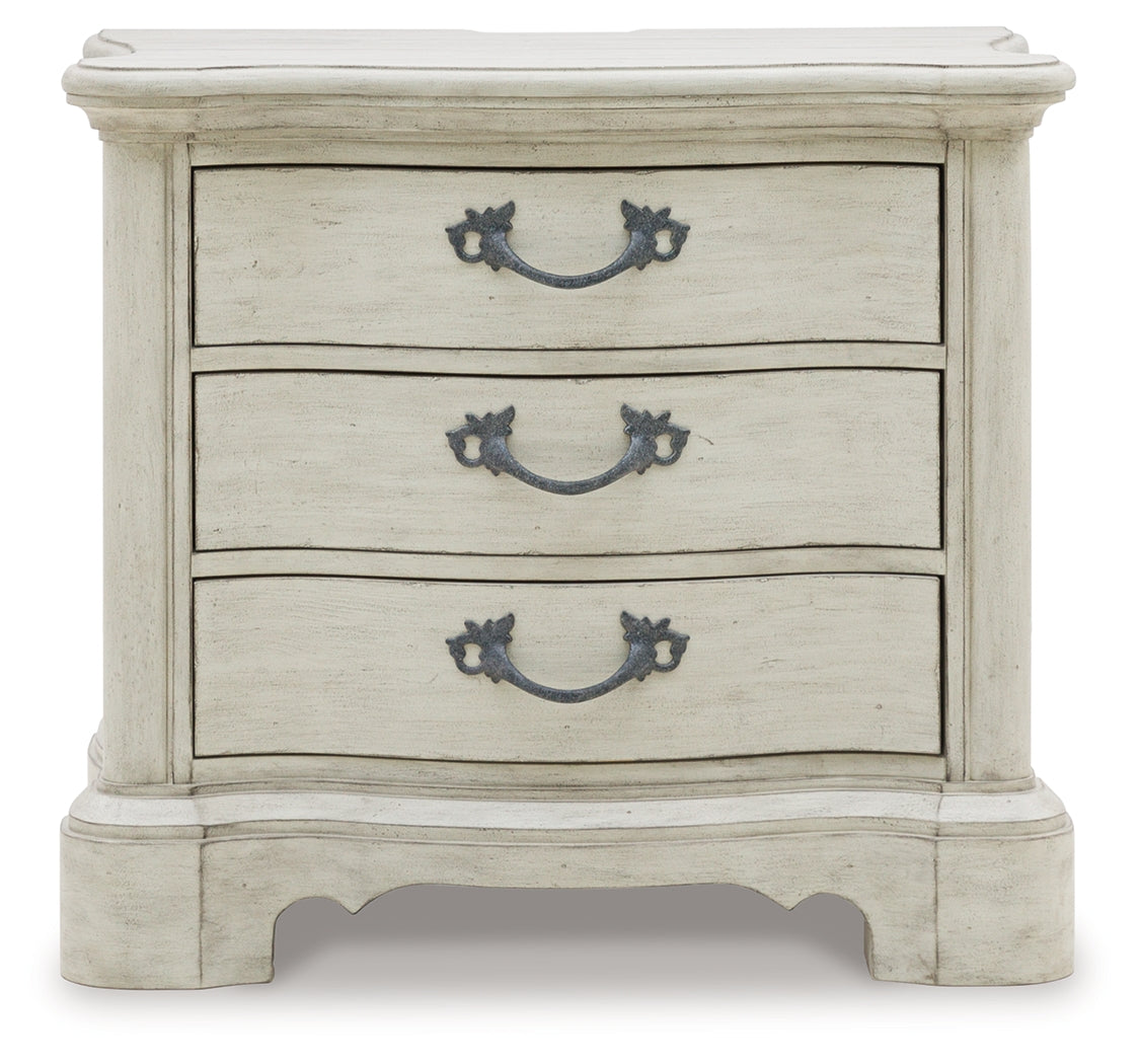 ARLENDYNE Antique White Nightstand - B980-93 - Bien Home Furniture & Electronics