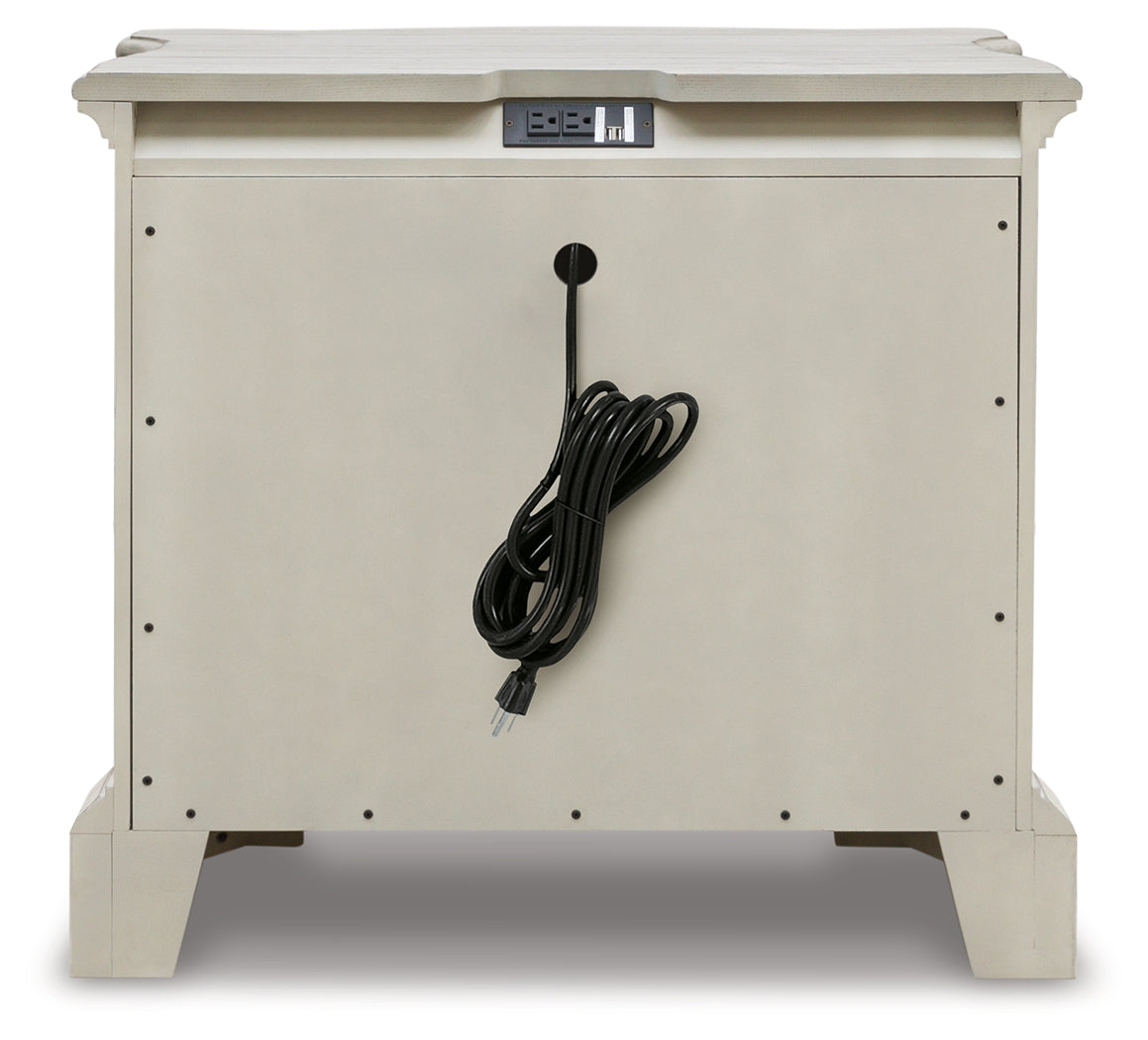 ARLENDYNE Antique White Nightstand - B980-93 - Bien Home Furniture & Electronics