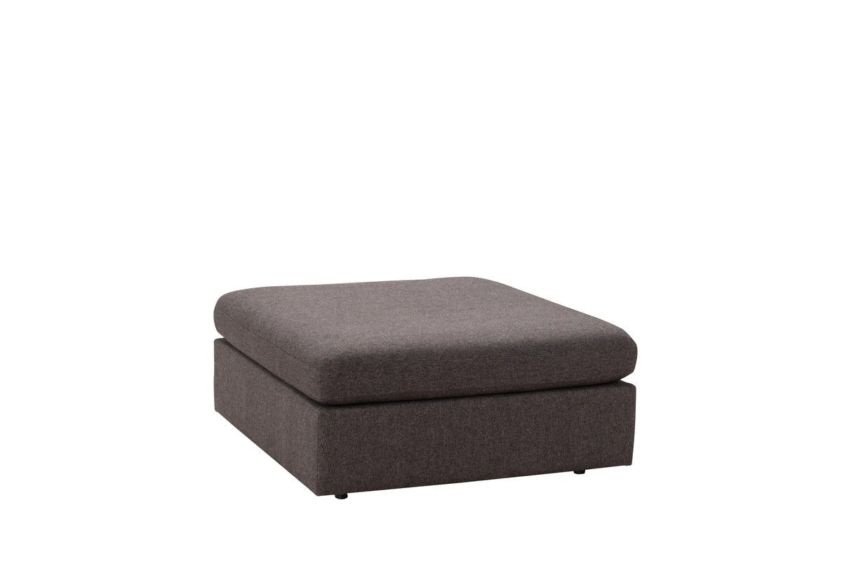 Arny Smoke Ottoman - ARNYSMOKE-OTT - Bien Home Furniture & Electronics