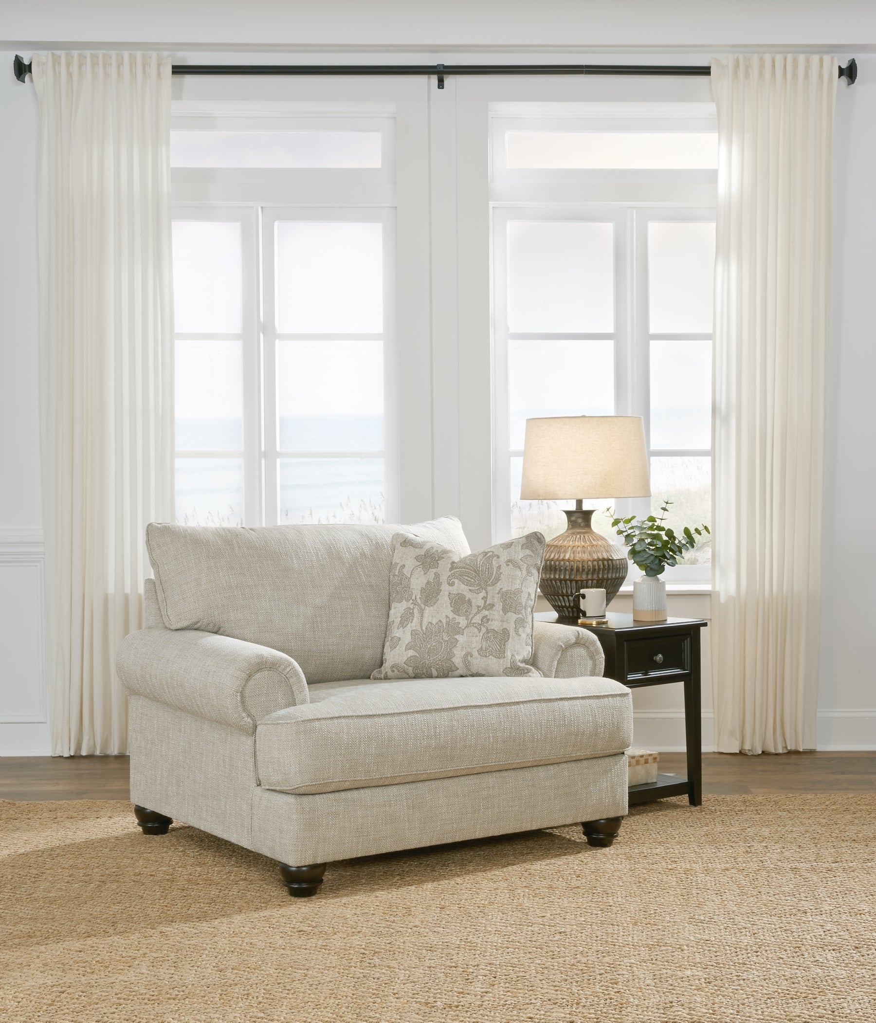 Asanti Fog Living Room Set - SET | 1320138 | 1320135 | 1320123 | 1320114 - Bien Home Furniture & Electronics