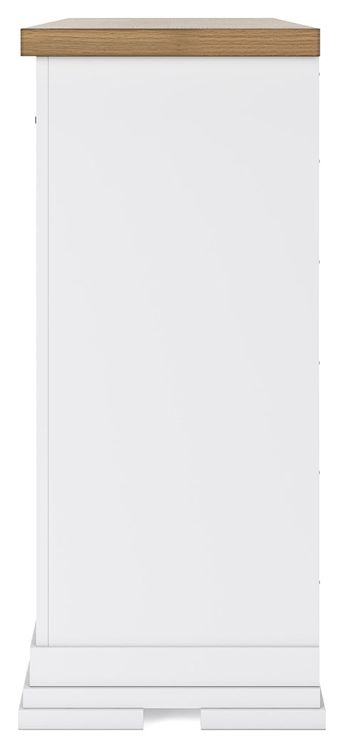 Ashbryn White/Natural Dresser - B844-31 - Bien Home Furniture & Electronics