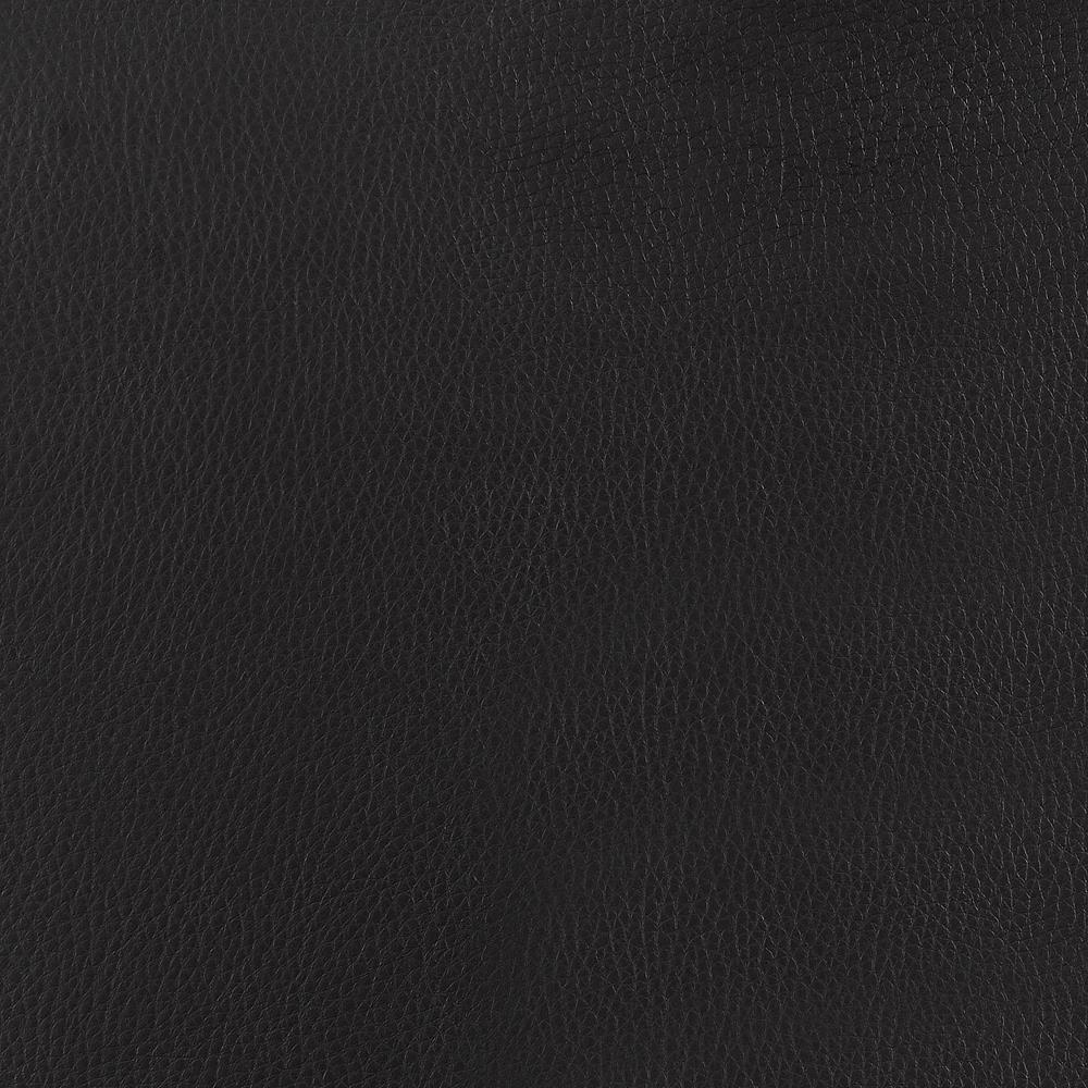 Ashbury Black/Chrome Upholstered Adjustable Bar Stools, Set of 2 - 122087 - Bien Home Furniture & Electronics