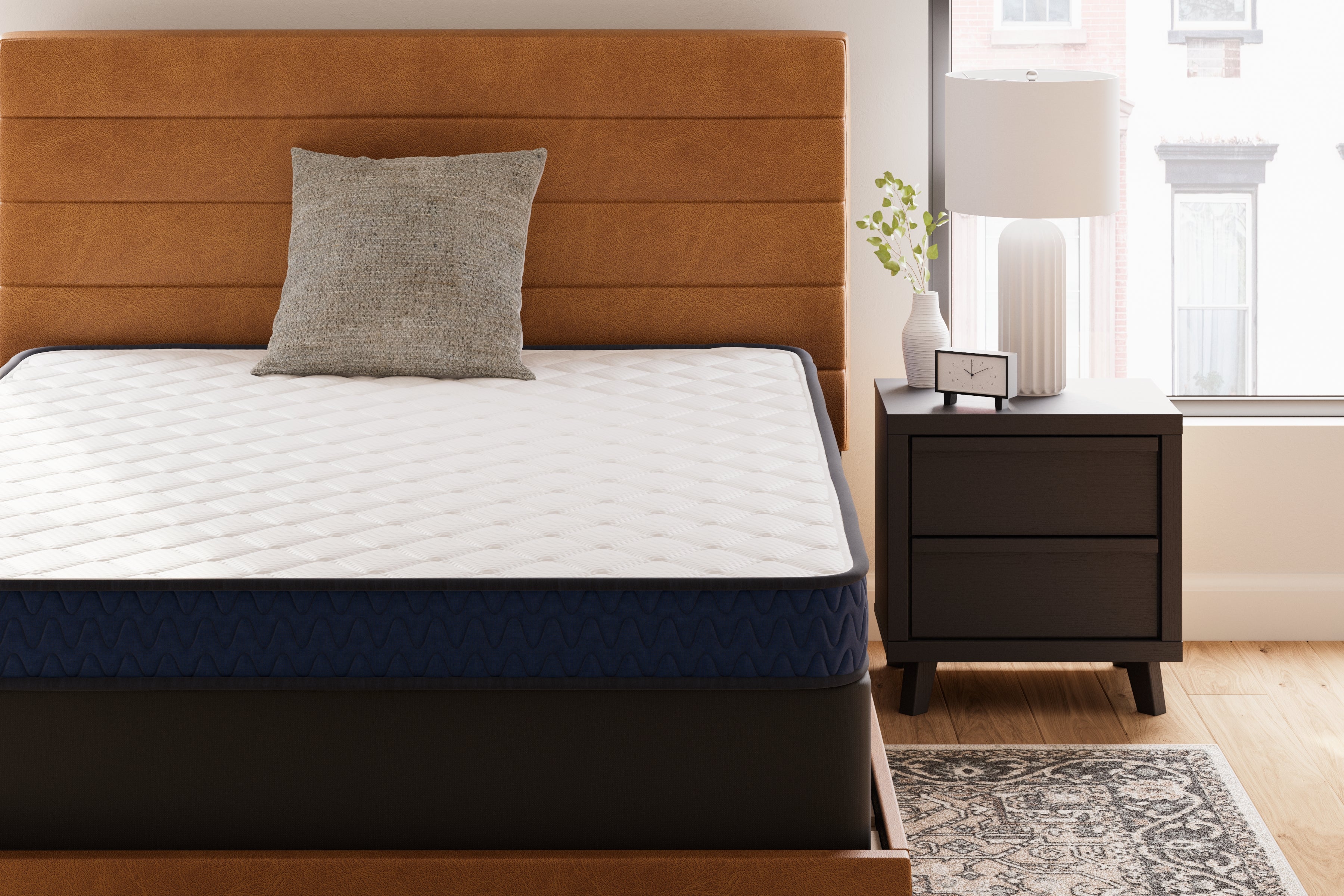 Ashley Firm White King Mattress - M44541 - Bien Home Furniture & Electronics