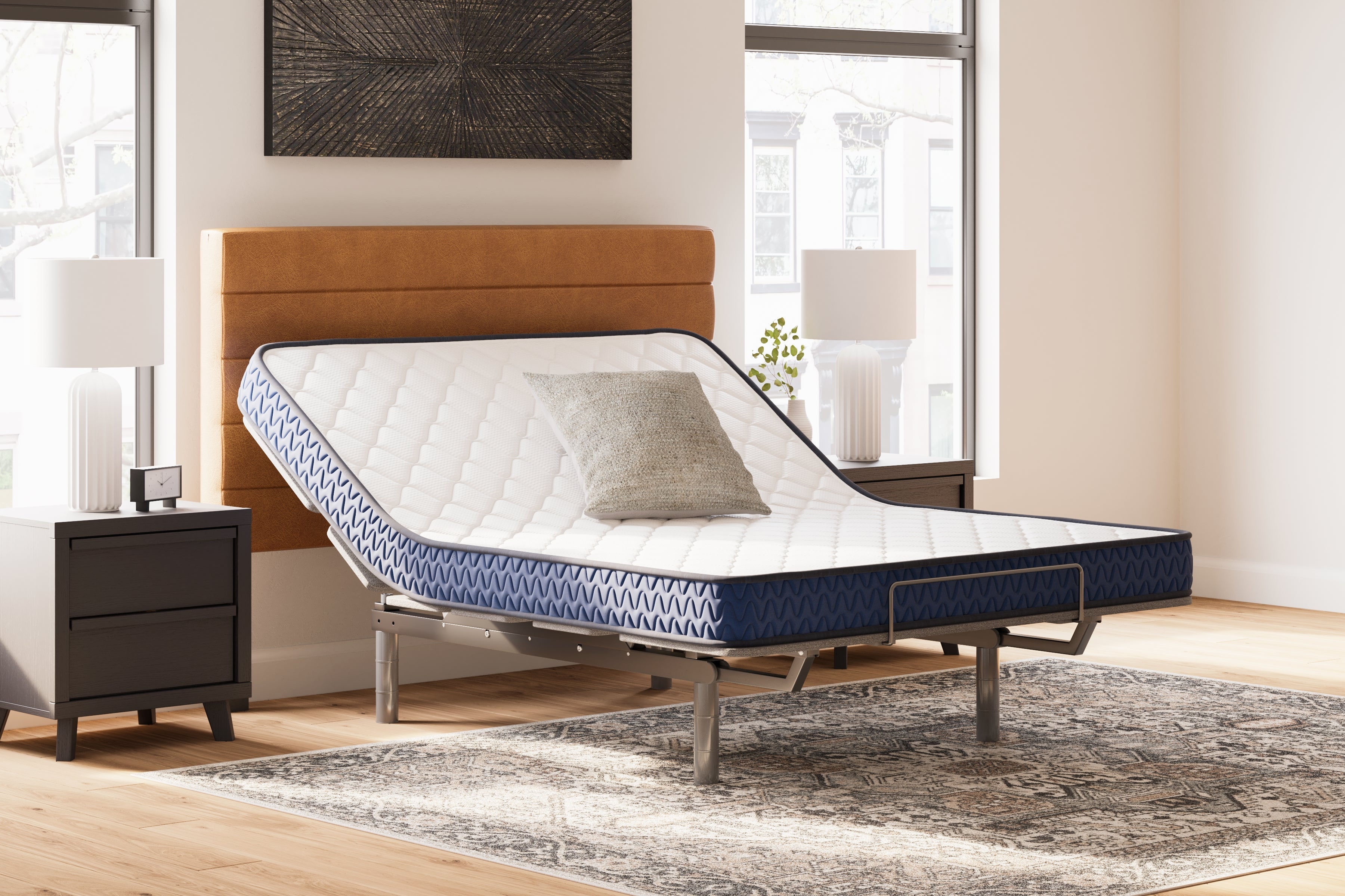 Ashley Firm White Queen Mattress - M44531 - Bien Home Furniture & Electronics