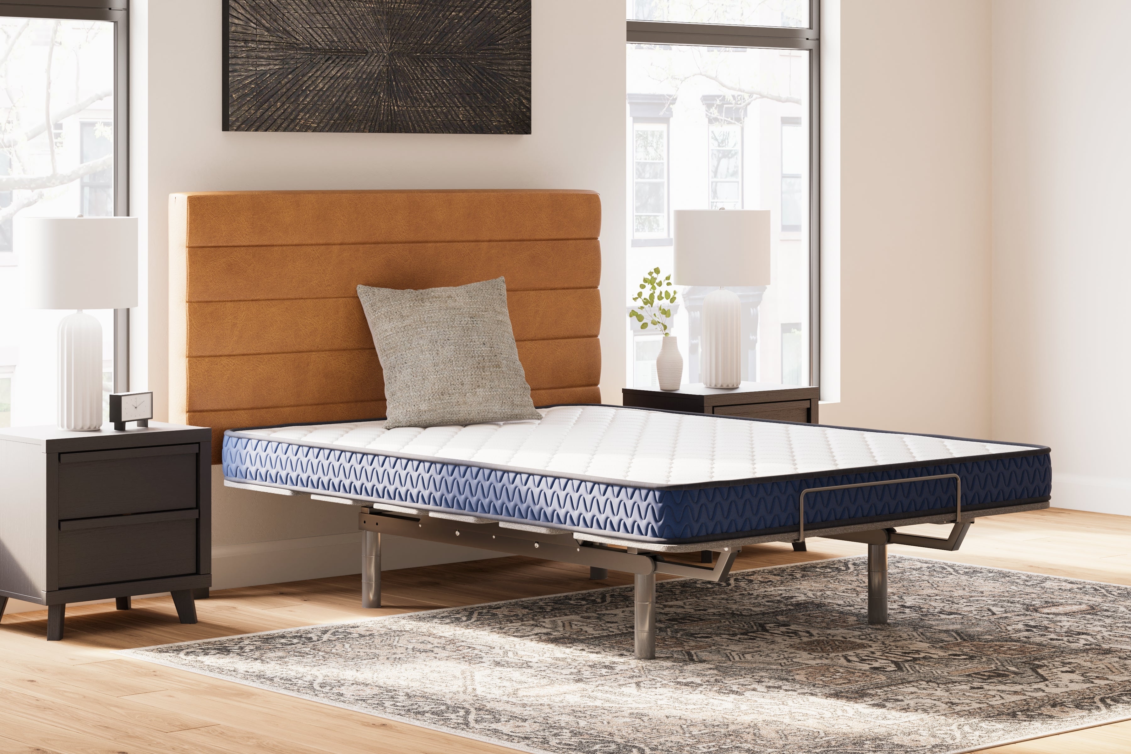Ashley Firm White Queen Mattress - M44531 - Bien Home Furniture & Electronics