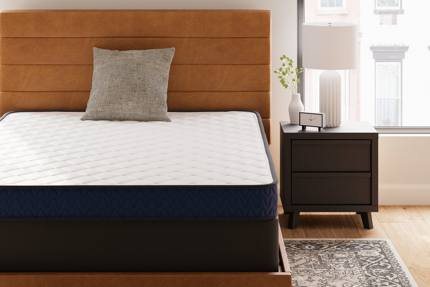 Ashley Firm White Twin Mattress - M44511 - Bien Home Furniture & Electronics