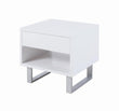 Atchsion 1-Drawer End Table High Glossy White - 705697 - Bien Home Furniture & Electronics