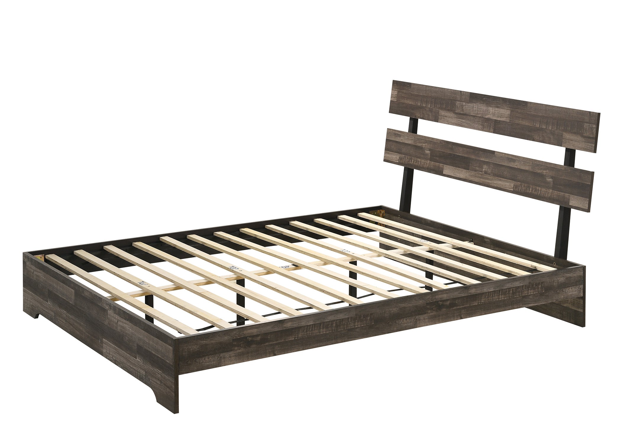 Atticus Brown Twin Platform Bed - B6980-T-BED - Bien Home Furniture &amp; Electronics