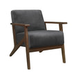 August Dark Gray Accent Chair - 1031DG-1 - Bien Home Furniture & Electronics