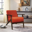 August Orange Accent Chair - 1031RN-1 - Bien Home Furniture & Electronics