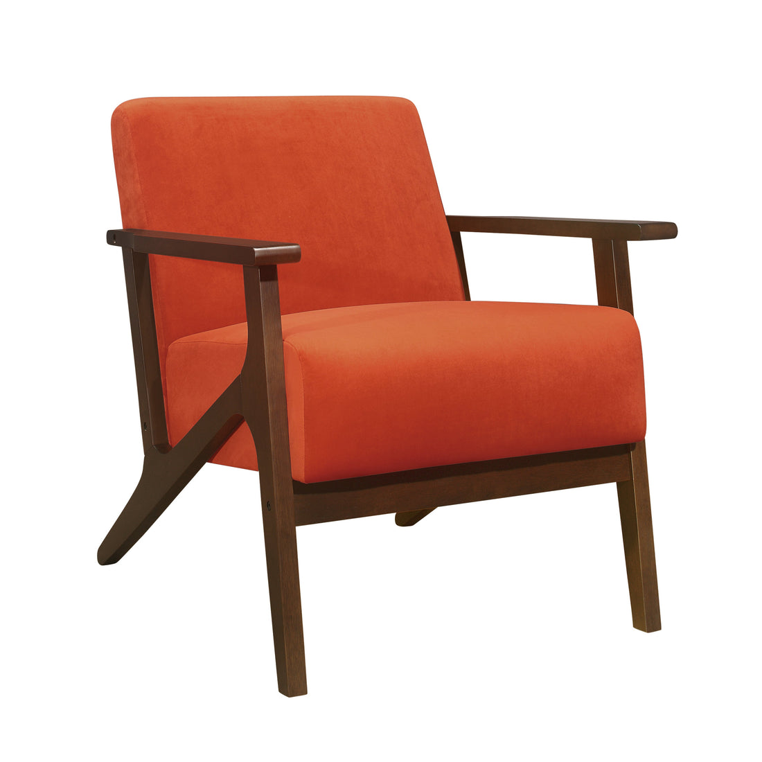 August Orange Accent Chair - 1031RN-1 - Bien Home Furniture &amp; Electronics