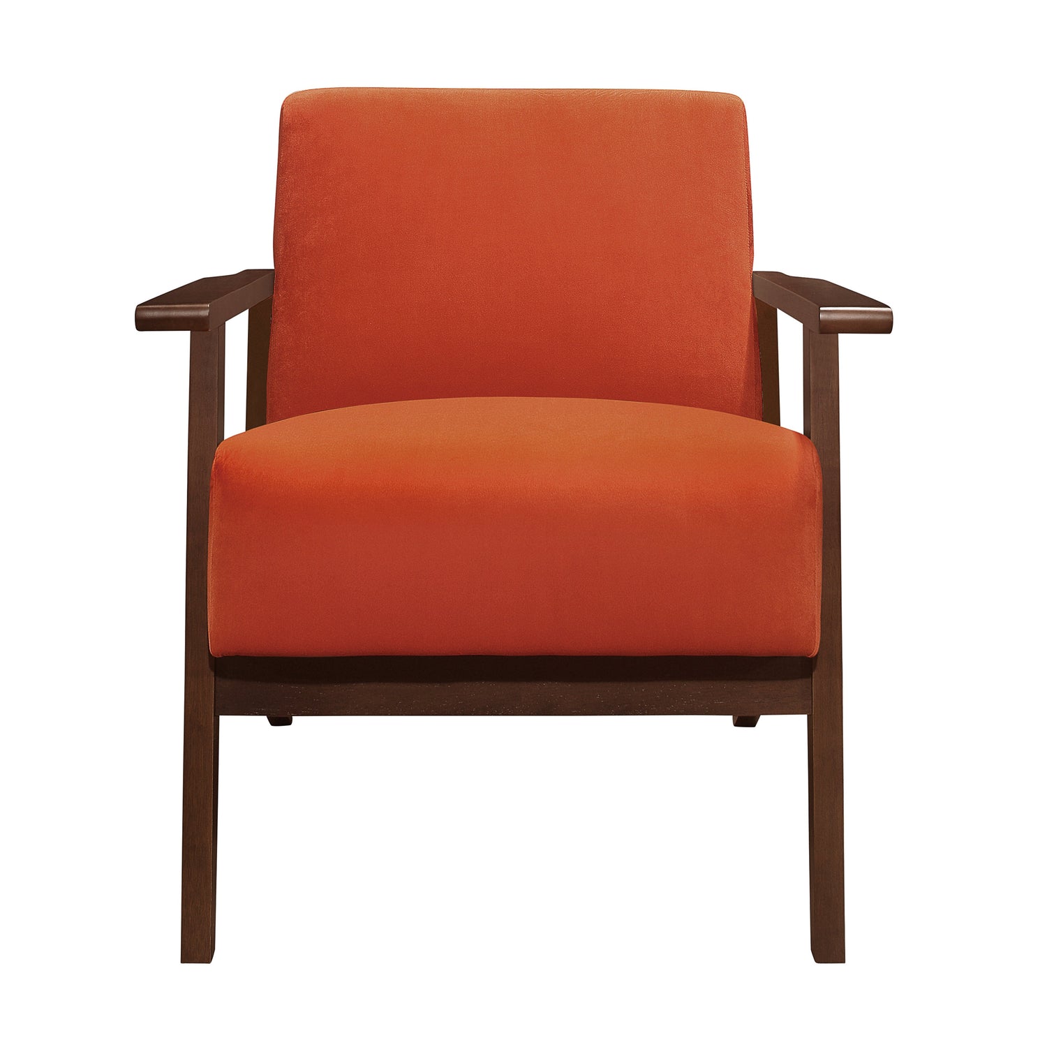 August Orange Accent Chair - 1031RN-1 - Bien Home Furniture &amp; Electronics