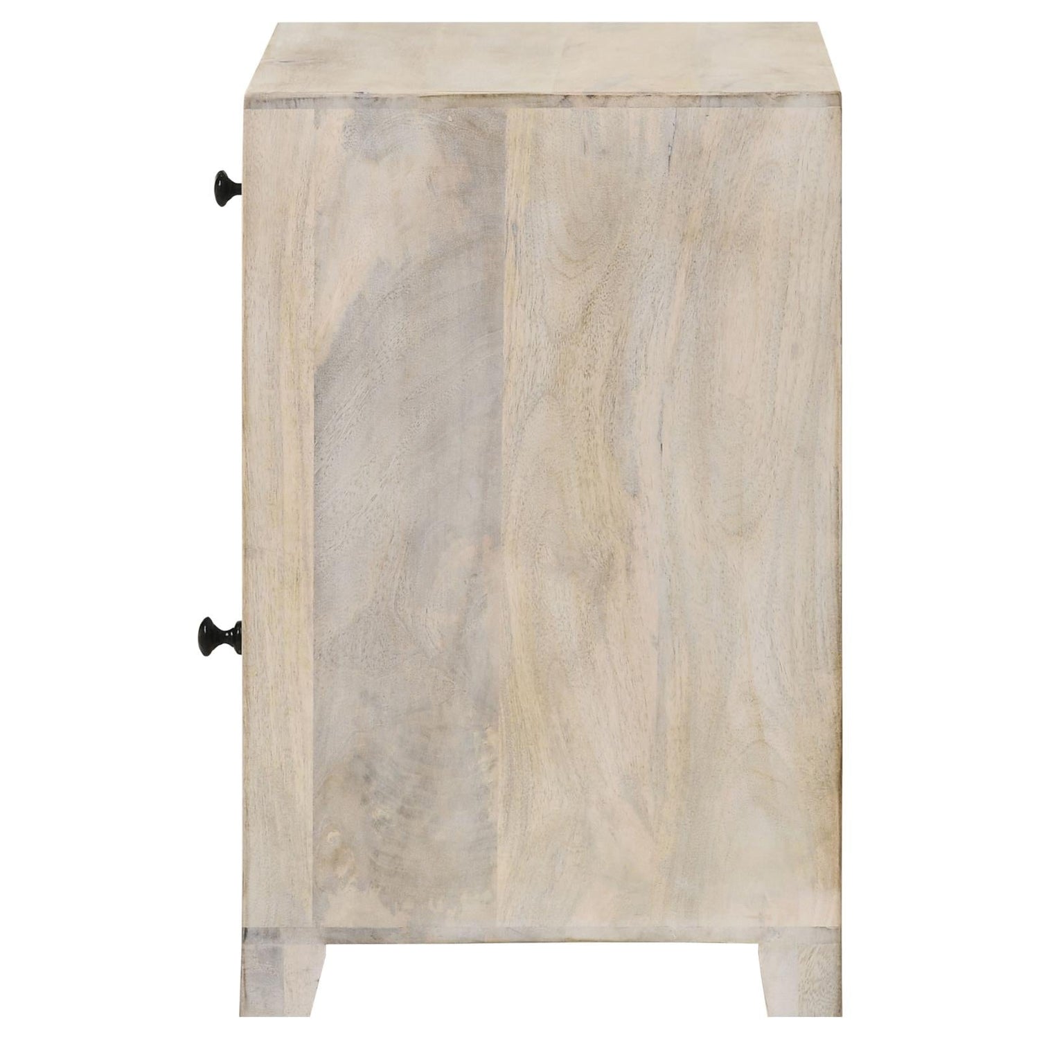 August White Washed 1-Door Accent Cabinet - 953569 - Bien Home Furniture & Electronics
