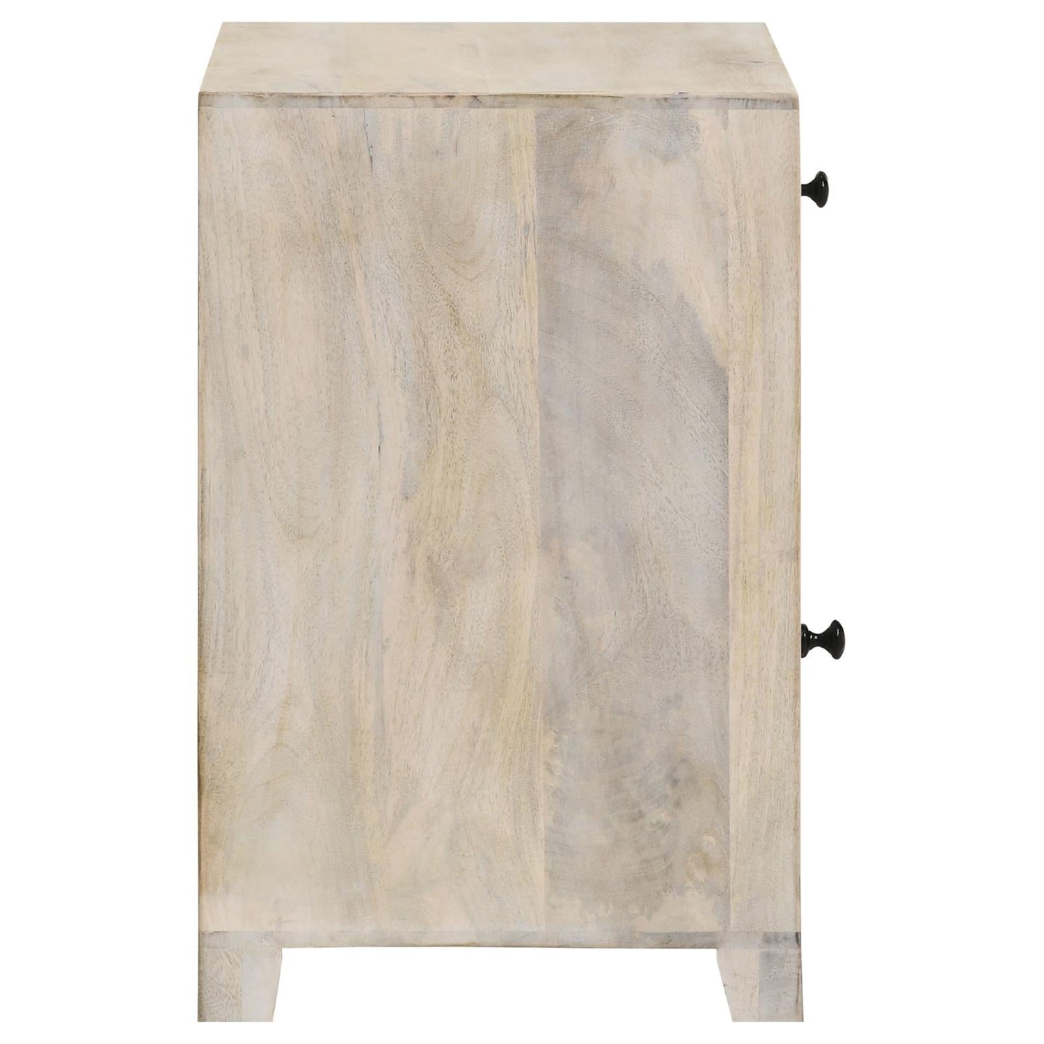 August White Washed 1-Door Accent Cabinet - 953569 - Bien Home Furniture & Electronics