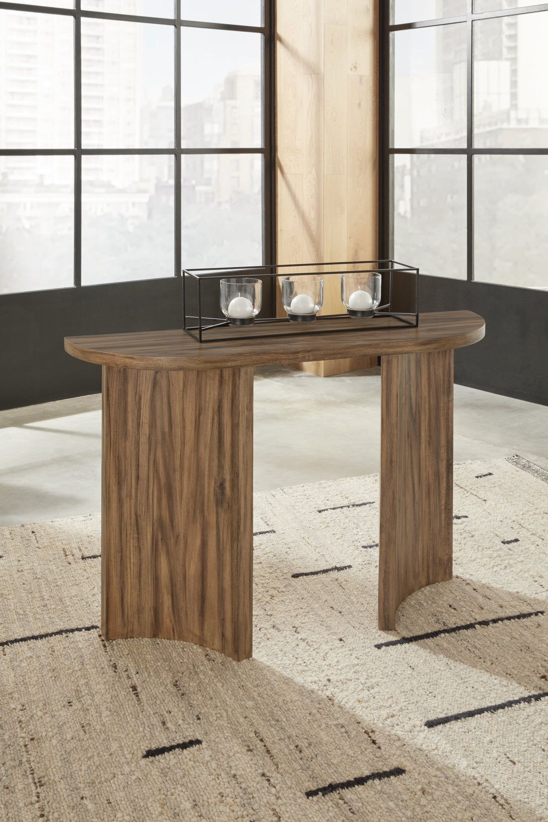 Austanny Warm Brown Sofa Table - T683-4 - Bien Home Furniture &amp; Electronics