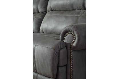 Austere Gray Reclining Sofa - 3840181 - Bien Home Furniture &amp; Electronics
