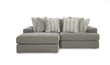 Avaliyah Ash 2-Piece LAF Chaise Sectional - SET | 5810316 | 5810365 - Bien Home Furniture & Electronics