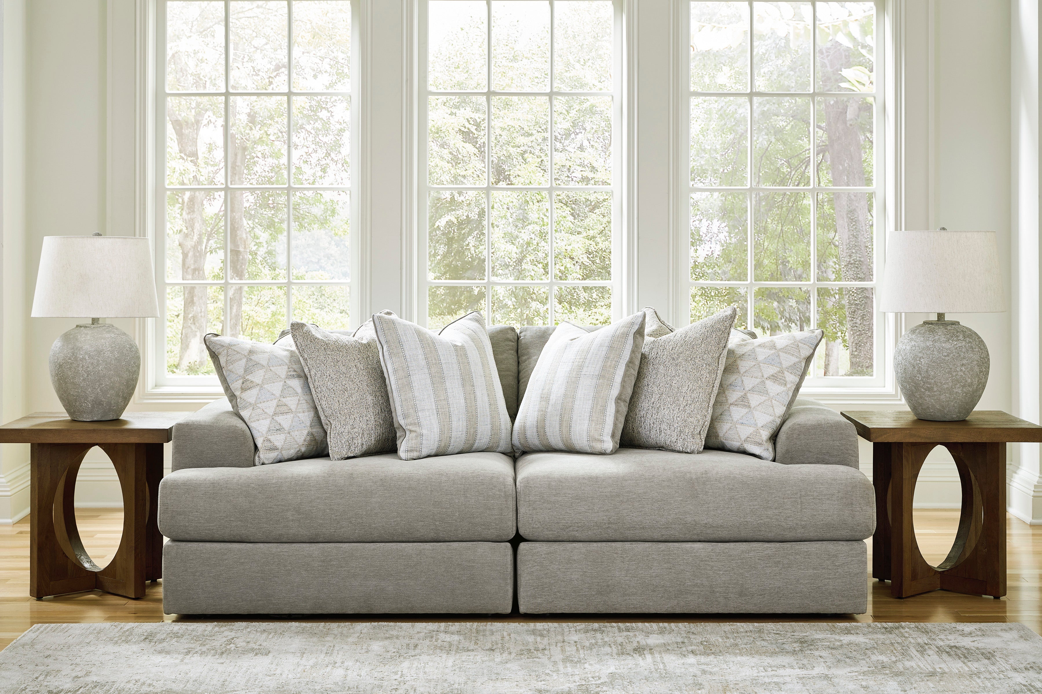 Avaliyah Ash 2-Piece Loveseat - SET | 5810364 | 5810365 - Bien Home Furniture & Electronics