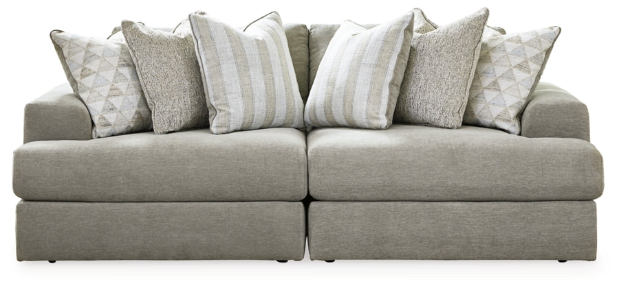 Avaliyah Ash 2-Piece Loveseat - SET | 5810364 | 5810365 - Bien Home Furniture & Electronics