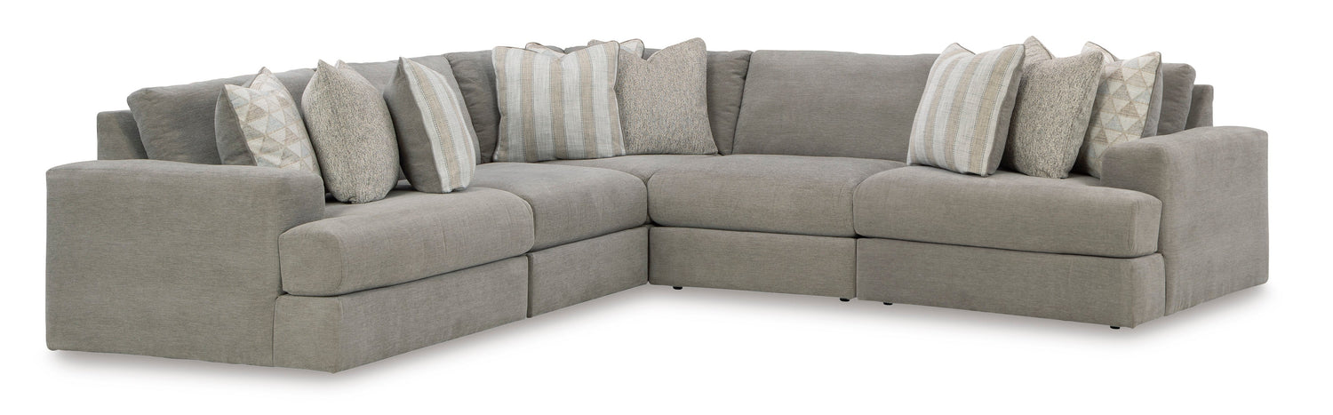 Avaliyah Ash 5-Piece Sectional - SET | 5810364 | 5810346 | 5810346 | 5810377 | 5810365 - Bien Home Furniture & Electronics