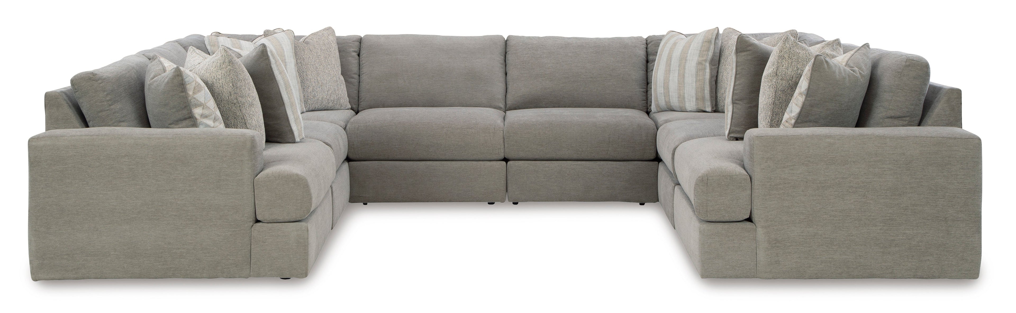 Avaliyah Ash 8-Piece Sectional - SET | 5810364 | 5810346 | 5810346 | 5810346 | 5810346 | 5810377 | 5810377 | 5810365 - Bien Home Furniture & Electronics